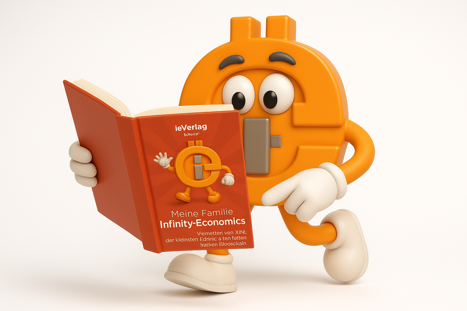 Xini liest sein Buch